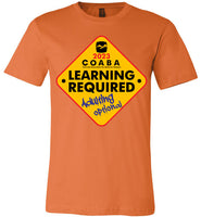 COABA - Learning Required, Adulting Optional - Canvas Unisex T-Shirt