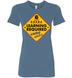 COABA - Learning Required, Adulting Optional - Bella Ladies Favorite Tee
