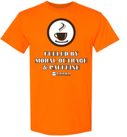 COABA - Fueled By Moral Outrage & Caffeine - Gildan Short-Sleeve T-Shirt
