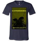 Neue World - Scatternailious - Canvas Unisex V-Neck T-Shirt