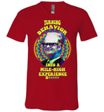 COABA - Turning Behavior Into A Mile-High Experience - Canvas Unisex V-Neck T-Shirt