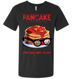 Neu World - Pancake - Canvas Unisex V-Neck T-Shirt