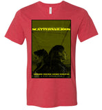 Neue World - Scatternailious - Canvas Unisex V-Neck T-Shirt