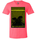 Neue World - Scatternailious - Canvas Unisex V-Neck T-Shirt