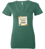 Over The Rainbow Behavioral Consulting - Keep Good Notes Complete SOAPS - Bella Ladies Deep V-Neck