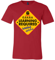 COABA - Learning Required, Adulting Optional - Canvas Unisex T-Shirt - Made in USA