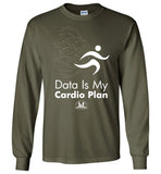 Over The Rainbow Behavior Consulting - Data Is My Cardio Plan - Gildan Long Sleeve T-Shirt