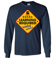 COABA - Learning Required, Adulting Optional - Gildan Long Sleeve T-Shirt