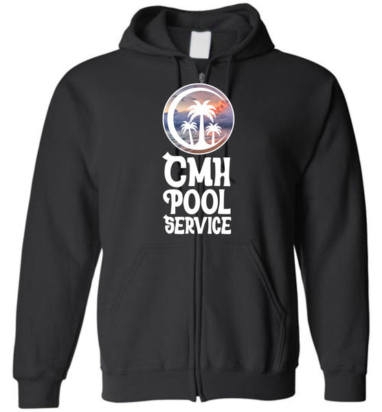 CMH Pool Service - Essentials - Gildan Zip Hoodie