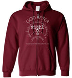 Neu World - God Eater - Gildan Zip Hoodie