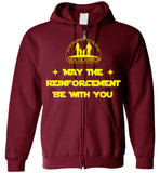 Over The Rainbow Behavioral Consulting - May The Reinforcement Be With You - Gildan Zip Hoodie