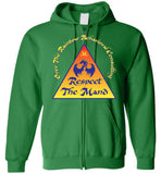 Over The Rainbow Behavioral Consulting - Respect The Mand - Gildan Zip Hoodie