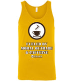 COABA - Fueled By Moral Outrage & Caffeine - Canvas Unisex Tank