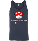 Seven Dimensions - Progress Is Our High - Canvas Unisex Tank