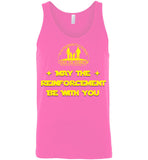 Over The Rainbow Behavioral Consulting - May The Reinforcement Be With You - Canvas Unisex Tank