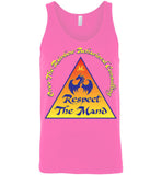 Over The Rainbow Behavioral Consulting - Respect The Mand - Canvas Unisex Tank
