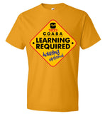 COABA - Learning Required, Adulting Optional - Anvil Fashion T-Shirt