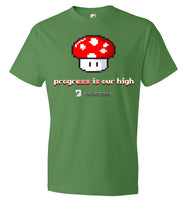 Seven Dimensions - Progress Is Our High - Anvil Fashion T-Shirt