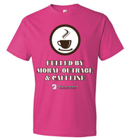 Seven Dimensions - Fueled By Moral Outrage & Caffeine - Anvil Fashion T-Shirt