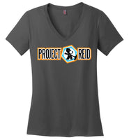 Project Reid - Essentials - District Made Ladies Perfect Weight V-Neck