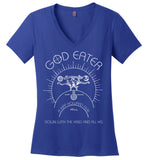 Neu World - God Eater - District Made Ladies Perfect Weight V-Neck