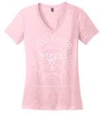 Neu World - God Eater - District Made Ladies Perfect Weight V-Neck
