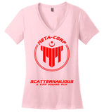 Neu World Studios - Scatternailious Meta-Corp 01 - District Made Ladies Perfect Weight V-Neck