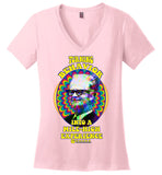 COABA - Turning Behavior Into A Mile-High Experience - District Made Ladies Perfect Weight V-Neck