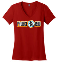 Project Reid - Essentials - District Made Ladies Perfect Weight V-Neck