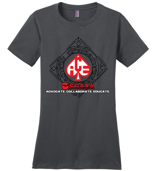 COABA - ACE - District Made Ladies Perfect Weight Tee