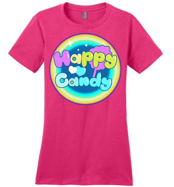 Pinoy Store - Happy Candy - District Made Ladies Perfect Weight Tee