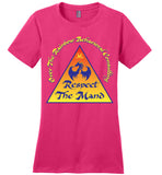 Over The Rainbow Behavioral Consulting - Respect The Mand - District Made Ladies Perfect Weight Tee