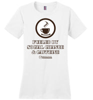 COABA - Fueled By Social Change & Caffeine - District Made Ladies Perfect Weight Tee