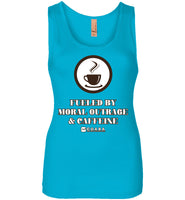 COABA - Fueled By Moral Outrage & Caffeine - Next Level Womens Jersey Tank
