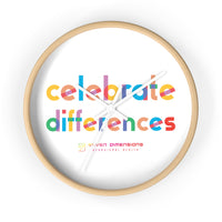 Seven Dimensions - Celebrate Differences - Wall Clock