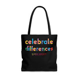 Seven Dimensions - Celebrate Differences B - Tote Bag