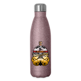May the 5th - Insulated Stainless Steel Water Bottle - pink glitter