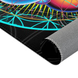 Bobby The Alchemist - Metatron Seed Sigil - Area Rug