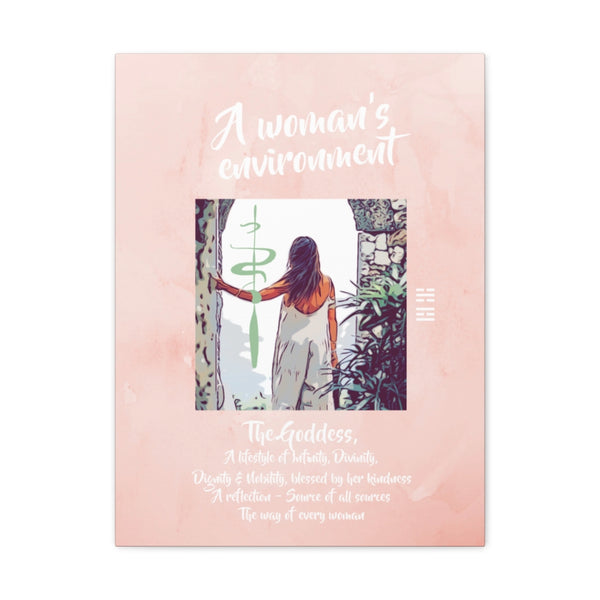 Way of Woman Deck 2021 #51 - A Woman's Environment - Canvas Gallery Wraps