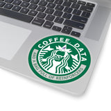 Ascend Behavior Partners - Coffee, Data and a Bag Full of Reinforcers - Kiss-Cut Stickers