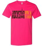 Rockstar Yoga Retro - Canvas Unisex T-Shirt