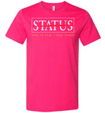 No Status - Canvas Unisex T-Shirt