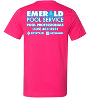Emerald Pools - Pool Professionals - Warm Hues - Canvas Unisex T-Shirt
