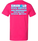 Emerald Pools - Pool Professionals - Warm Hues - Canvas Unisex T-Shirt
