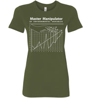 Seven Dimensions - Master Manipulator of Environmental Variables - Bella Ladies Favorite Tee