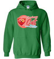 Strawberry Cat - Lifestyle - Gildan Heavy Blend Hoodie