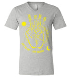 I Am From The Future - Canvas Unisex V-Neck T-Shirt