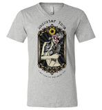 Rockstar Yoga - Sugar - Canvas Unisex V-Neck T-Shirt