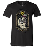 Rockstar Yoga - Sugar - Canvas Unisex V-Neck T-Shirt