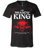 The Shadow King - Essentials - Canvas Unisex V-Neck T-Shirt